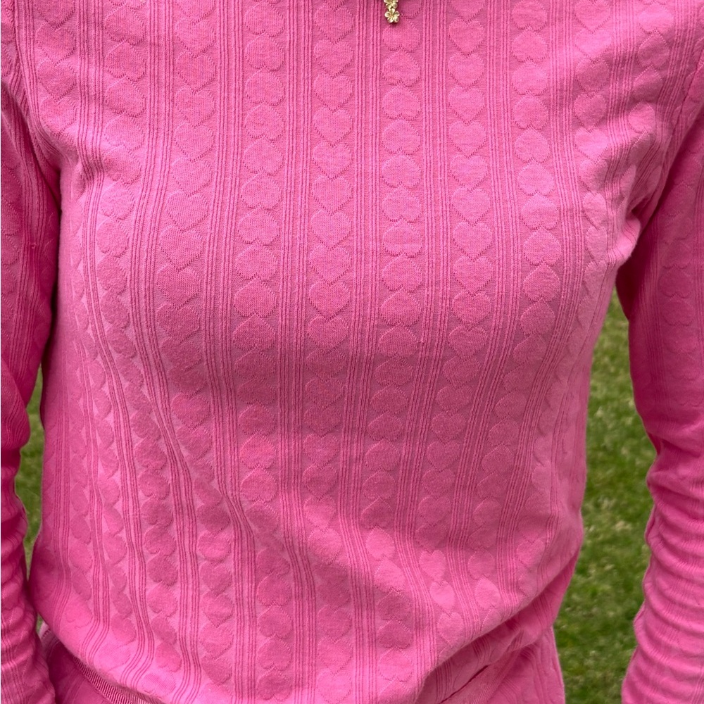 Victoria's Secret Pink Pajama Set - Gently used - Picture 4 of 5